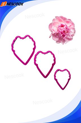 قالب کیک و فر صورتی پلاستیک nescook - کد 887514531