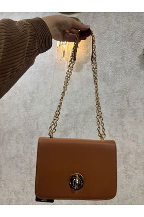 کیف دستی قهوه ای زنانه سایز متوسط Tuğba - کد 887512021
