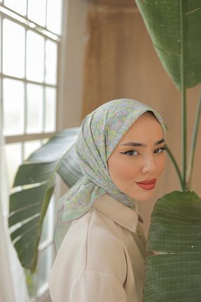 دستمال گردن صورتی زنانه پنبه ای Silk Home - کد 887463881