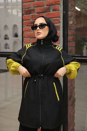 ست گرمکن حجاب مشکی زنانه رگولار MİMİ Luxury Wear - کد 844494838