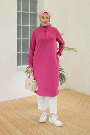 تونیک حجاب صورتی زنانه ویسکون Armine TREND - کد 862080654