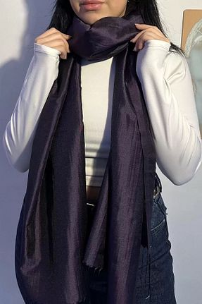 شال بنفش زنانه CAŞ DEKORASYON - کد 887489366