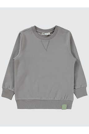سوئیشرت طوسی بچه گانه ساده Civil Boys - کد 862073881
