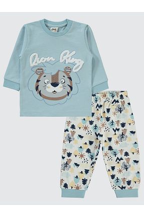 ست نوزادی آبی بچه گانه پنبه ای Civil Baby - کد 887551925