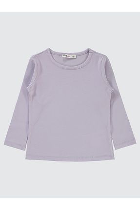 سوئیشرت بنفش بچه گانه ساده Civil Girls - کد 856520854