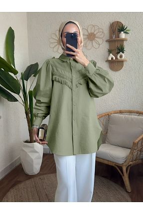تونیک سبز زنانه بافتنی Modamorfo - کد 884843250