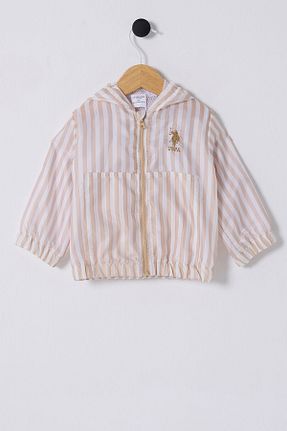 بادگیر و بارانی بژ بچه گانه ضد آب U.S. Polo Assn. - کد 887500718