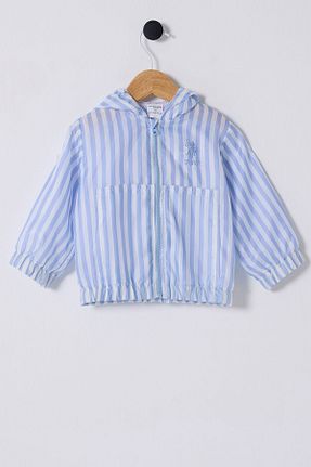 بادگیر و بارانی آبی بچه گانه ضد آب U.S. Polo Assn. - کد 887500742