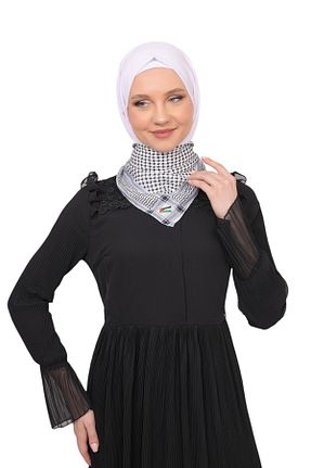 دستمال گردن رنگی پنبه ای Zaytoon - کد 887501589