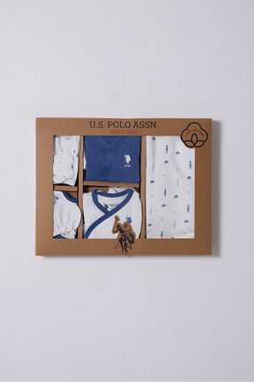 بعد از زایمان سفید بچه گانه پنبه ای U.S. Polo Assn. - کد 887564703