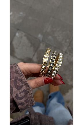 دستبند استیل (فولاد) طلائی زنانه استیل (فولاد) SİMİ TAKI - کد 887466675