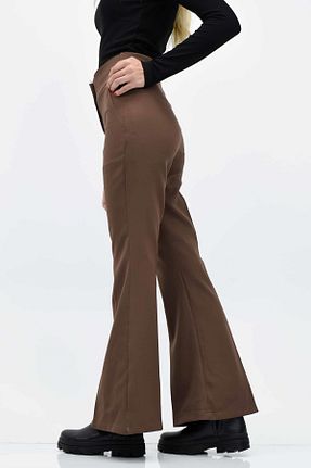 شلوار قهوه ای زنانه پارچه birizmoda - کد 887505523