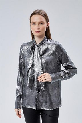 پیراهن زنانه یقه شالی Home Store - کد 887506359