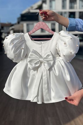 لباس سفید بچه گانه بافتنی Bertuğ Bebek - کد 833364050