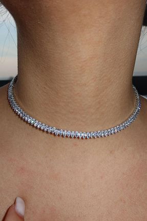 گردنبند جواهر زنانه سنگ Takıştır - کد 887509467
