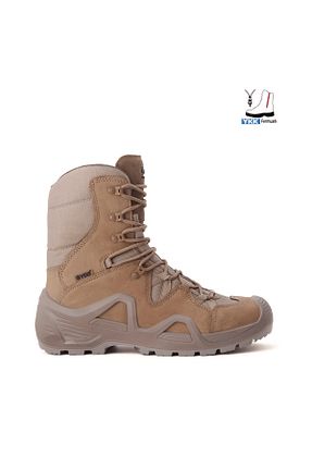 بوت / نیم بوت بژ زنانه نبوک YDS - کد 783263749