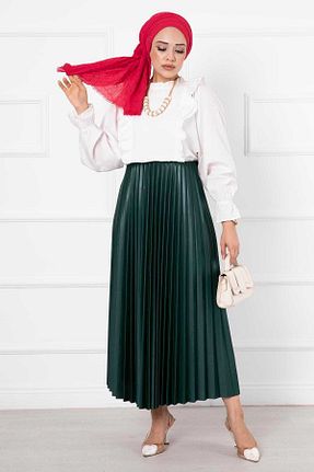 ست بالاتنه و پائین تنه حجاب آبی زنانه رگولار EBRUTESETTÜR - کد 887600878