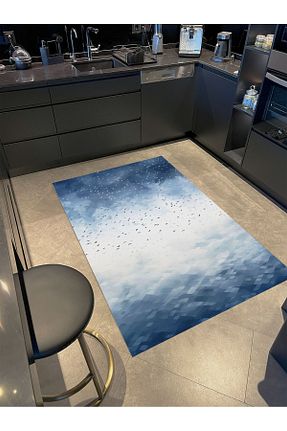 فرش رنگی قابل شستشو Rugs Modern Halı - کد 887526511