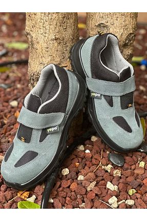 چکمه و کفش کار طوسی Klay Shoes - کد 887595548
