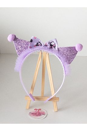 تاج بنفش بچه گانه Sweet twins accessories - کد 887542434