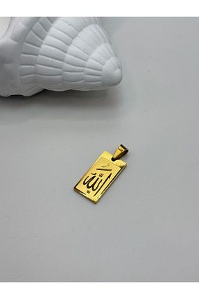 گردنبند استیل ( فولاد ) طلائی استیل (فولاد) ilvesa shop - کد 887549709