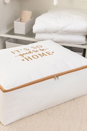 خورجین سفید پلی استر REKHOME - کد 887564993