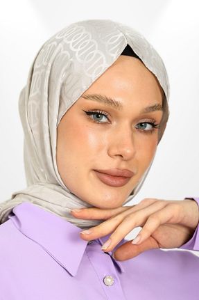 شال بژ زنانه hijabchi - کد 887685315