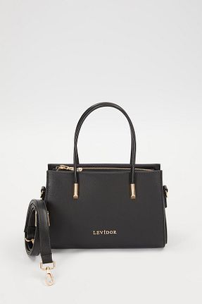 کیف دستی مشکی زنانه سایز متوسط Levidor - کد 887569608