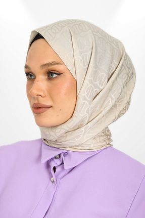 شال بژ زنانه hijabchi - کد 887687653