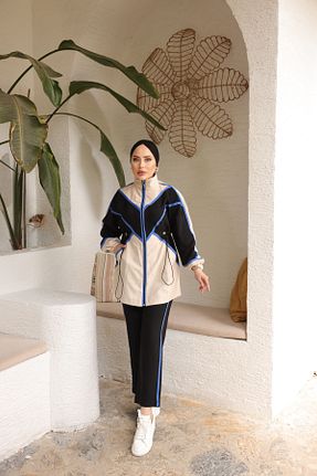 ست گرمکن حجاب مشکی زنانه رگولار MİMİ Luxury Wear - کد 855055577