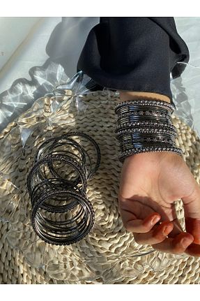 دستبند جواهر طوسی زنانه فلزی Home - کد 862601518
