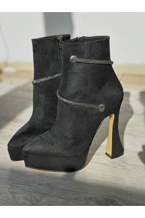 بوت / نیم بوت مشکی زنانه جیر SHOEBOURNE - کد 887628556