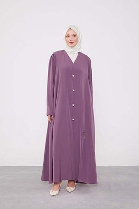 کلاه و ابایا بنفش زنانه بافتنی Levidor - کد 887630299