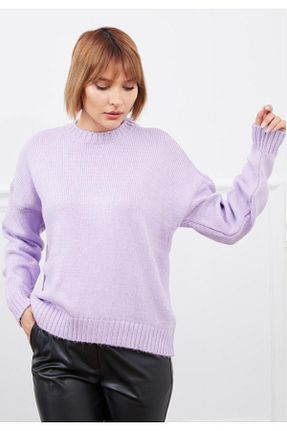 پلیور صورتی زنانه ساده Butik - کد 882415203