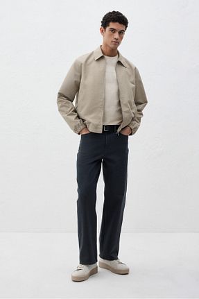 تیشرت سرمه ای مردانه Fitted H&M - کد 884963362
