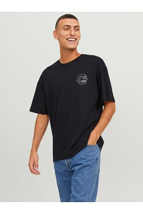 تیشرت مشکی مردانه رگولار Jack & Jones - کد 886030612