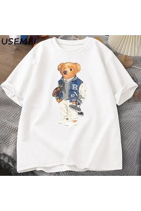 تیشرت سفید مردانه اورسایز Drippy - کد 887688922