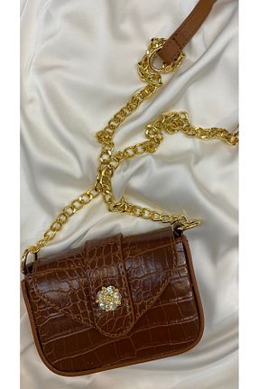 کیف مجلسی قهوه ای زنانه The Hatun - کد 888138472
