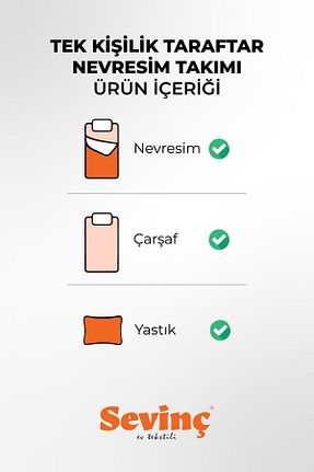 روتختی تک نفره زرد Lastiksiz Sevinç - کد 832785200