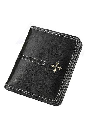 کیف پول مشکی زنانه ابعاد کوچک baellerry - کد 876344880