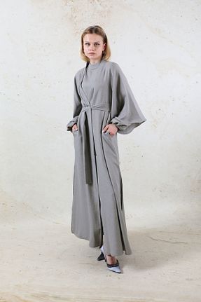 ست بالاتنه و پائین تنه طوسی زنانه بافتنی ZÜLAYS - کد 696830316