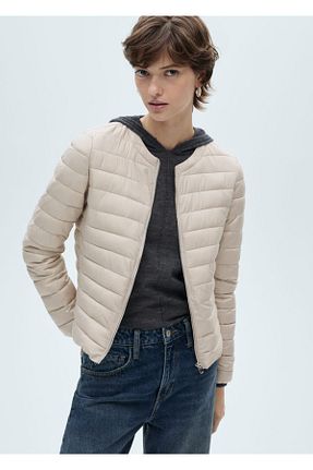 کاپشن نباتی زنانه رگولار MANGO - کد 887760497