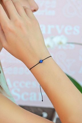 دستبند جواهر رنگی زنانه سنگ طبیعی Sacce Scarves&Accessories - کد 141234231