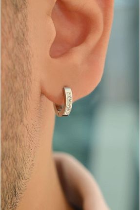 گوشواره جواهر رنگی زیرکن Sacce Scarves&Accessories - کد 221722350
