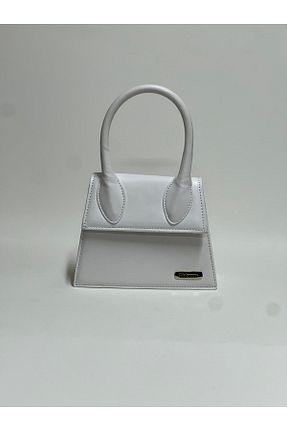 کیف مجلسی سفید زنانه چرم مصنوعی velenoso - کد 885694786