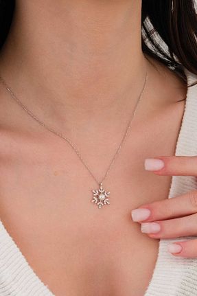 گردنبند نقره رنگی زنانه 925 عیار bs begisilver - کد 887823286