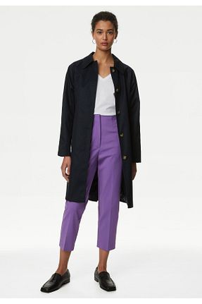 شلوار بنفش زنانه پنبه ای Marks & Spencer - کد 836405310