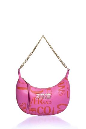 کیف دوشی صورتی زنانه پلی اورتان VERSACE JEANS COUTURE - کد 464387293