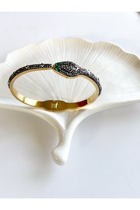 دستبند استیل (فولاد) طلائی زنانه استیل (فولاد) Venüs Accessory - کد 732128671