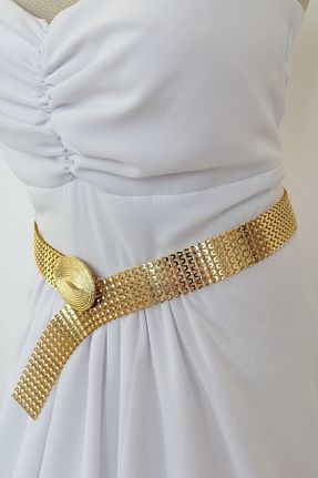 کمربند طلائی زنانه ESPEREST - کد 887940250